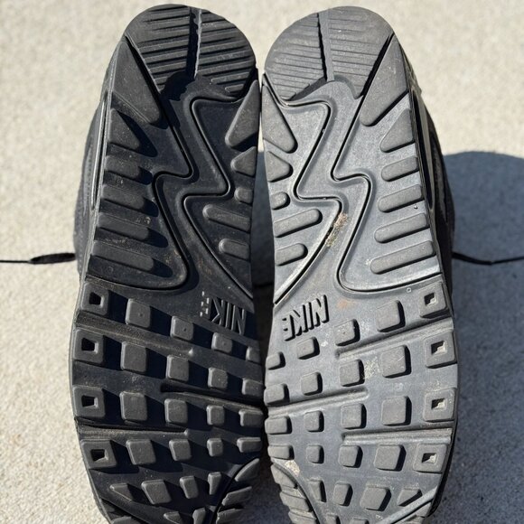 Nike Air Max 90 Recraft Triple Black - Mens Size 12 - Picture 5 of 6